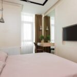 Decorating small living rooms with giant windows and no wall space